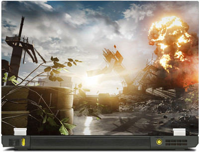 

PosterMart Gaming Series BattleField 4 Laptop Skin Type 48 - High Quality 3M Vinyl and Matt Lamination High Quality Laminated 3M Vinyl Laptop Decal 17