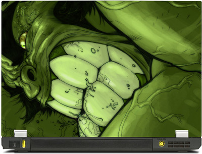 

PosterMart Hulk Laptop Skin Type 26 - High Quality 3M Vinyl and Matt Lamination High Quality Laminated 3M Vinyl Laptop Decal 17