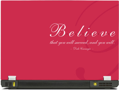 

PosterMart Be what you are Laptop Skin - High Quality 3M Vinyl and Matt Lamination High Quality Laminated 3M Vinyl Laptop Decal 14