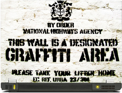 

PosterMart Wall Graffiti Laptop Skin Type 7 - High Quality 3M Vinyl and Matt Lamination High Quality Laminated 3M Vinyl Laptop Decal 17