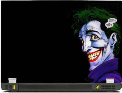 

PosterMart Joker Laptop Skin Type 9 - High Quality 3M Vinyl and Matt Lamination High Quality Laminated 3M Vinyl Laptop Decal 15