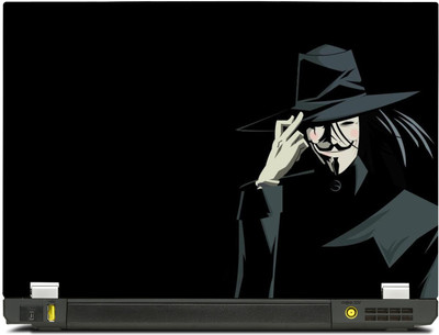

PosterMart Anonymous Laptop Skin Type 25 - High Quality 3M Vinyl and Matt Lamination High Quality Laminated 3M Vinyl Laptop Decal 17