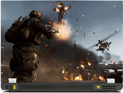 

PosterMart Gaming Series BattleField 4 Laptop Skin Type 30 - High Quality 3M Vinyl and Matt Lamination High Quality Laminated 3M Vinyl Laptop Decal 15