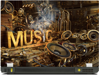 

PosterMart Musical Graphics Laptop Skin Type 71 - High Quality 3M Vinyl and Matt Lamination High Quality Laminated 3M Vinyl Laptop Decal 17