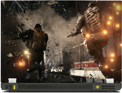 

PosterMart Gaming Series BattleField 4 Laptop Skin Type 52 - High Quality 3M Vinyl and Matt Lamination High Quality Laminated 3M Vinyl Laptop Decal 15