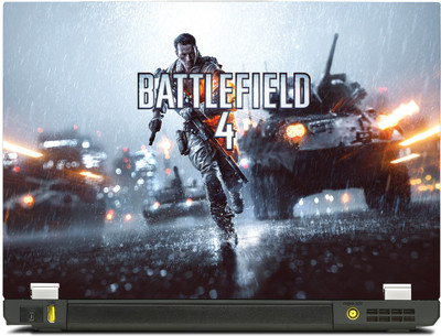 

PosterMart Gaming Series BattleField 4 Laptop Skin Type 34 - High Quality 3M Vinyl and Matt Lamination High Quality Laminated 3M Vinyl Laptop Decal 14