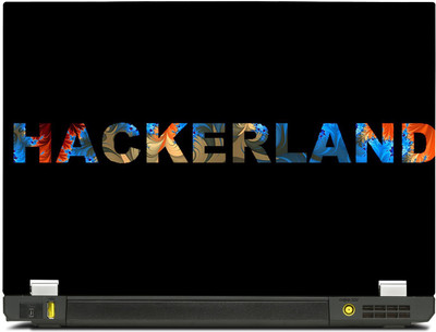 

PosterMart Hacker Laptop Skin Type 34 - High Quality 3M Vinyl and Matt Lamination High Quality Laminated 3M Vinyl Laptop Decal 15