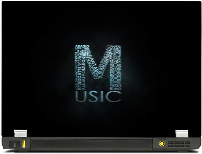 

PosterMart Typography Graphics Laptop Skin Type 88 - High Quality 3M Vinyl and Matt Lamination High Quality Laminated 3M Vinyl Laptop Decal 17