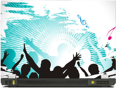 

PosterMart Musical Graphics Laptop Skin Type 68 - High Quality 3M Vinyl and Matt Lamination High Quality Laminated 3M Vinyl Laptop Decal 17