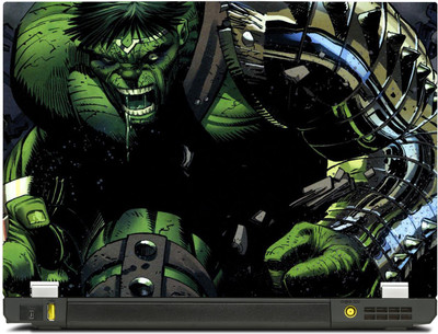 

PosterMart Hulk Laptop Skin Type 1 - High Quality 3M Vinyl and Matt Lamination High Quality Laminated 3M Vinyl Laptop Decal 17