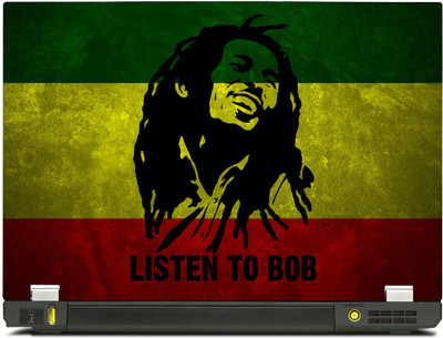 

PosterMart Bob Marley Laptop Skin Type 3 - High Quality 3M Vinyl and Matt Lamination High Quality Laminated 3M Vinyl Laptop Decal 15