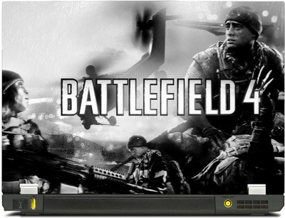 

PosterMart Gaming Series BattleField 4 Laptop Skin Type 14 - High Quality 3M Vinyl and Matt Lamination High Quality Laminated 3M Vinyl Laptop Decal 14