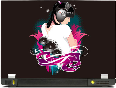 

PosterMart Musical Graphics Laptop Skin Type 57 - High Quality 3M Vinyl and Matt Lamination High Quality Laminated 3M Vinyl Laptop Decal 17