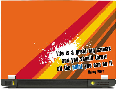 

PosterMart Life is a gift Laptop Skin - High Quality 3M Vinyl and Matt Lamination High Quality Laminated 3M Vinyl Laptop Decal 12
