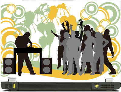 

PosterMart Musical Graphics Laptop Skin Type 128 - High Quality 3M Vinyl and Matt Lamination High Quality Laminated 3M Vinyl Laptop Decal 12