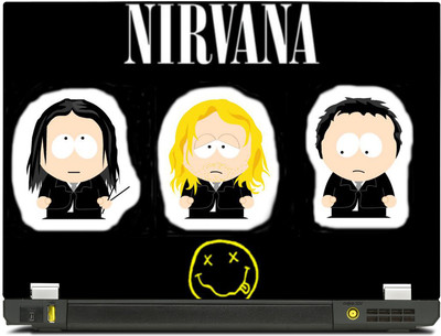 

PosterMart Nirvana Laptop Skin Type 5 - High Quality 3M Vinyl and Matt Lamination High Quality Laminated 3M Vinyl Laptop Decal 12
