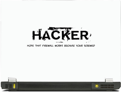 

PosterMart Hacker Laptop Skin Type 16 - High Quality 3M Vinyl and Matt Lamination High Quality Laminated 3M Vinyl Laptop Decal 13