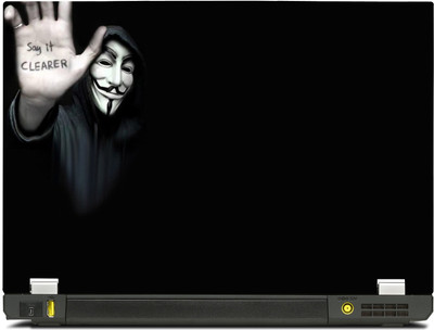 

PosterMart Anonymous Laptop Skin Type 3 - High Quality 3M Vinyl and Matt Lamination High Quality Laminated 3M Vinyl Laptop Decal 17