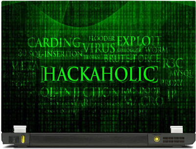

PosterMart Hacker Laptop Skin Type 32 - High Quality 3M Vinyl and Matt Lamination High Quality Laminated 3M Vinyl Laptop Decal 14