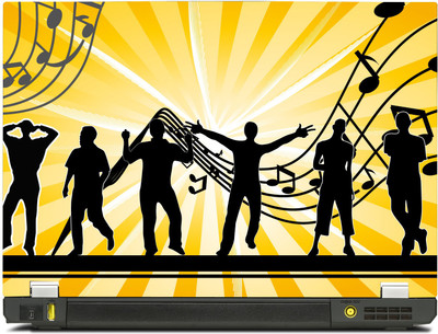 

PosterMart Musical Graphics Laptop Skin Type 104 - High Quality 3M Vinyl and Matt Lamination High Quality Laminated 3M Vinyl Laptop Decal 15