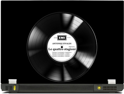 

PosterMart Musical Graphics Laptop Skin Type 166 - High Quality 3M Vinyl and Matt Lamination High Quality Laminated 3M Vinyl Laptop Decal 15