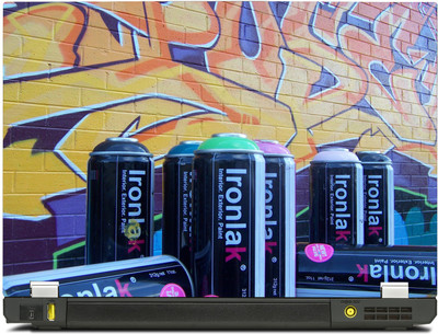 

PosterMart Wall Graffiti Laptop Skin Type 6 - High Quality 3M Vinyl and Matt Lamination High Quality Laminated 3M Vinyl Laptop Decal 15