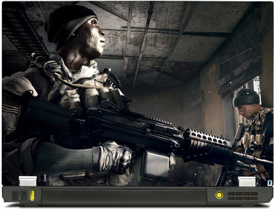 

PosterMart Gaming Series BattleField 4 Laptop Skin Type 5 - High Quality 3M Vinyl and Matt Lamination High Quality Laminated 3M Vinyl Laptop Decal 12