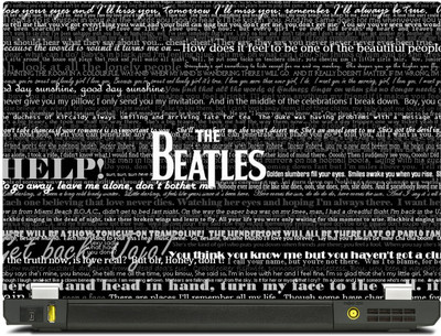 

PosterMart Beatles Laptop Skin Type 20 - High Quality 3M Vinyl and Matt Lamination High Quality Laminated 3M Vinyl Laptop Decal 13