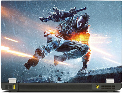 

PosterMart Gaming Series BattleField 4 Laptop Skin Type 37 - High Quality 3M Vinyl and Matt Lamination High Quality Laminated 3M Vinyl Laptop Decal 12