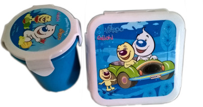 

RaNandini HRLBWCMBLU 2 Containers Lunch Box(300 ml), Blue