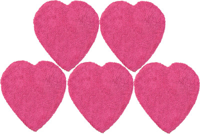 

RAYA HOME Cotton Baby Bath Mat(Pink