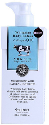 

Beauty Buffet Scentio Milk Plus Whitening Body Lotion with Q10(400 ml)