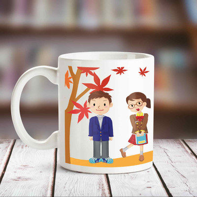 

Huppme I Love You White Coffee Ceramic Mug(350 ml)
