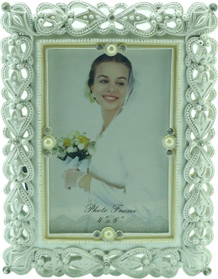 

Importwala Ceramic Photo Frame(White, 1 Photos)