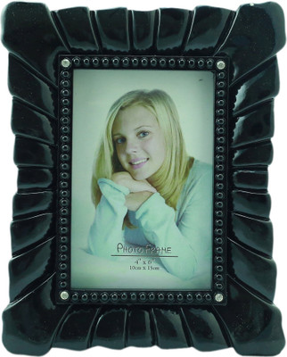 

Importwala Ceramic Photo Frame(Black, 1 Photos)