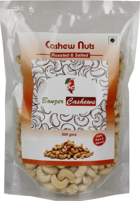 Bonzer Cashews Roasted & salted Cashews(500 g, Pouch)