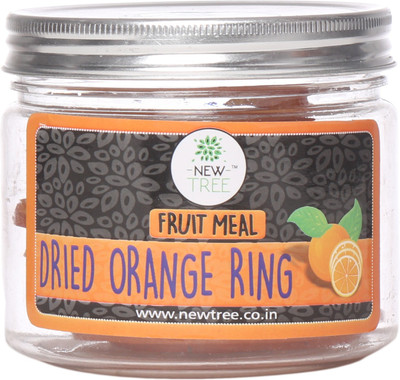 

New Tree Dried Orange Ring Fruit Meal 150gm Orange(150 g, Plastic Bottle)