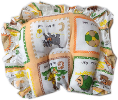 

Squnibee printed Baby Pillow Pack of 1(Blue)
