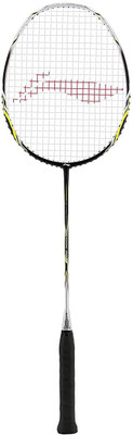 

Li-Ning RZ 9 Razor Series Black, Silver Strung Badminton Racquet(S2, 86 g)