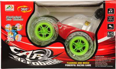 

Toycart Acrobatic 360 R/C Car Red(Red)