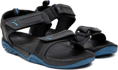 

Puma Men Asphalt-Puma Black-Team Blue Sports Sandals