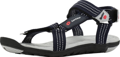 

Lotto Men Grey Black Sports Sandals