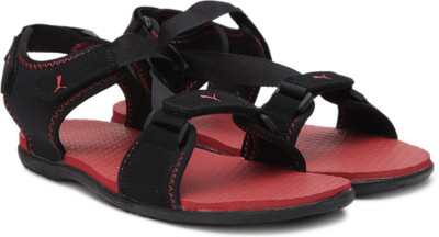 

Puma Men black-high risk red Sports Sandals