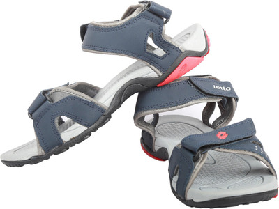 

Lotto Men Grey Red Sports Sandals