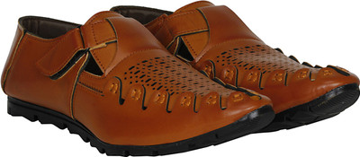 

Kraasa Men Tan Sandals