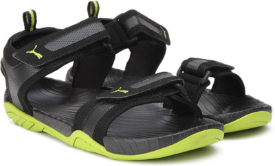 

Puma Men Puma Black-Limepunch Casual