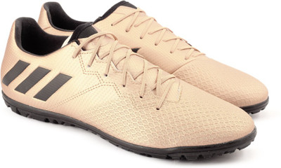

ADIDAS MESSI 16.3 TF Football Shoes For Men(Beige, Coppmt/cblack/sgreen