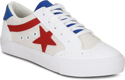 

Get Glamr Sneakers For Women(Multicolor, White