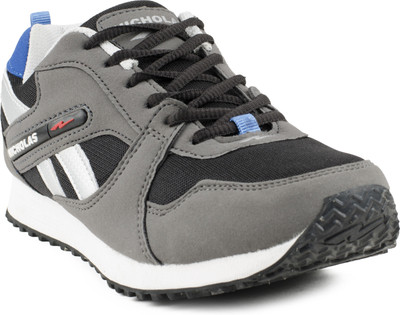 

Nicholas Running Shoes For Men(Black, Grey black