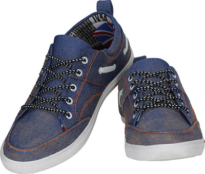 

Emosis Denim Canvas Shoes For Men(Blue